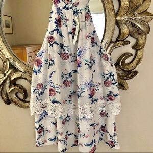 NWT ee:some Halter Swing Floral